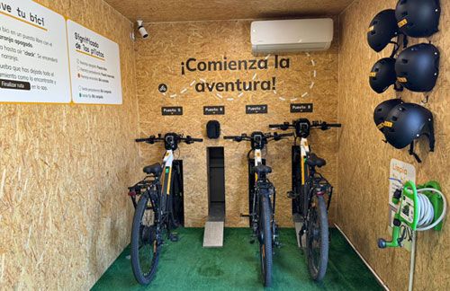 Servicio pionero de alquiler de bicicletas eléctricas en Villamanrique de Tajo
