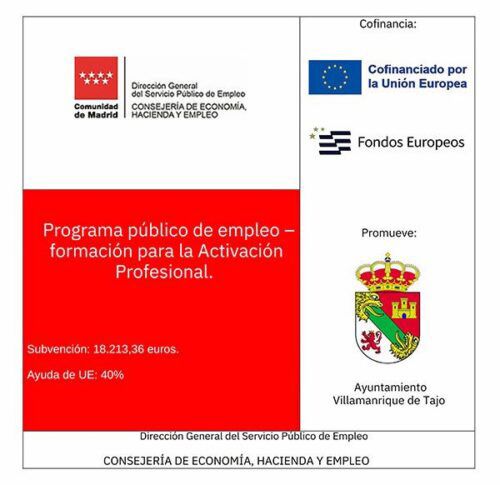Programa público de empleo · Formación para la Activación Profesional